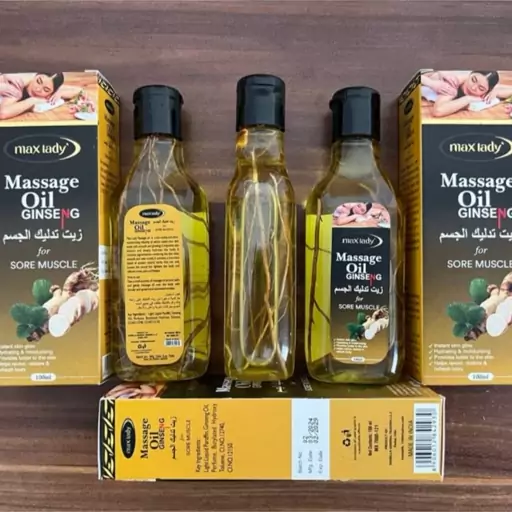 روغن ماساژ  جینسینگ دارای گیاه جنسینگ 