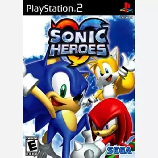 بازی پلی استیشن 2 SONIC HEROES رایتی