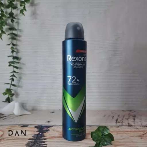 اسپری رکسونا Rexona مدل 72 ساعته مردانه 200 میل روسی 