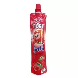 ژله نوشیدنی tobo با طعم توت فرنگی