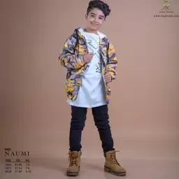 کاپشت خزدار پسرانه مناسب 3 تا 11 سال