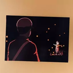 تابلو شاسی انیمه مدفن کرم های شبتاب  Grave of the Fireflies