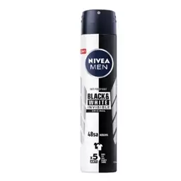 دئودرانت بلک اند وایت مردانه nivea مدل Black  حجم 200 میلی