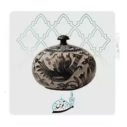 شکلات خوری سنگی-طرح گل و مرغ-کار دست