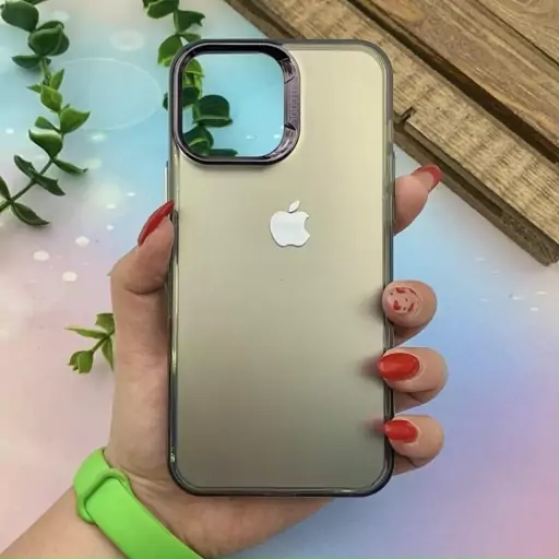 قاب گوشی iPhone 13 Pro Max آیفون اسپرت SO COOL اورجینال لوگو برجسته کرومی مشکی کد 43424