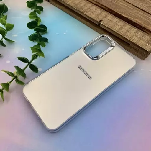 قاب گوشی Galaxy A24 4G سامسونگ اسپرت SO COOL اورجینال لوگو برجسته کرومی نقره ای کد 48262