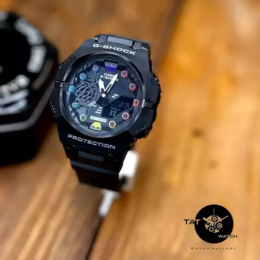 ساعت مچی جی شاک اسپرت GaB001 تنظیم پمپی تایمر گارانتی رنگبندی G-Shock