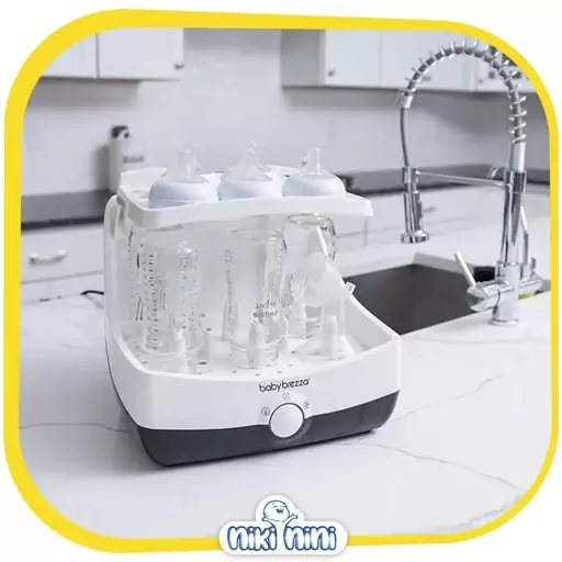 دستگاه استریل خشک کن شیشه شیر فوق سریع Baby Brezza