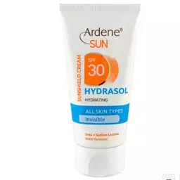 کرم ضد آفتاب بی رنگ مرطوب کننده آردن سان مدل Hydrasol با SPF30 مناسب انواع پوست حجم 50 میلی لیتر