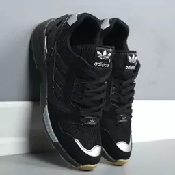 کتونی آدیداس دخترانه مشکی سفید کد 98 Adidas zx8000