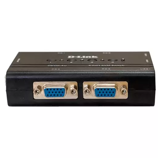 سوییچ 4 پورت KVM USB دی لینک مدل DKVM -4U