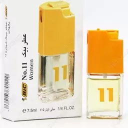 عطر جیبی زنانه بیک شماره 11 حجم 7.5 میلی لیتر