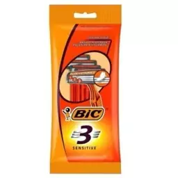 خودتراش 3 لبه بیک مناسب پوست های حساس 3 عدد ا Bic Sensitive Blade