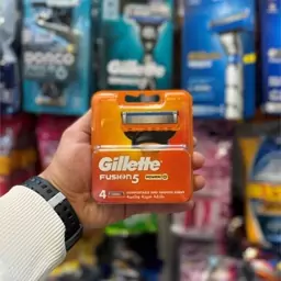 تیغ یدک ژیلت فیوژن پاور 4 عددی Gillette Fusion Power Blades