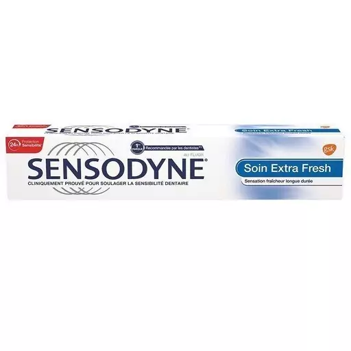 خمیر دندان اکسترا فرش سنسوداین Sensodyne Extra Fresh حجم 75 میل