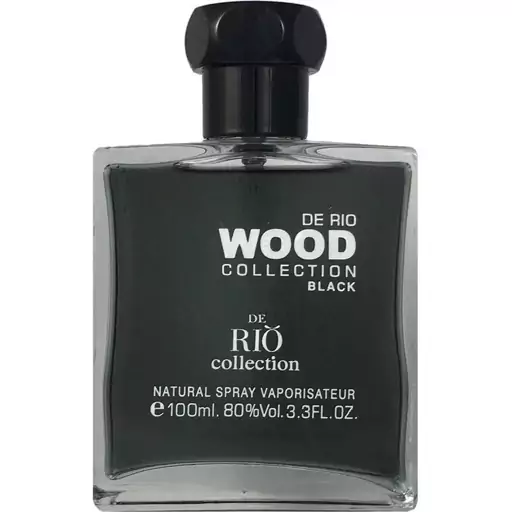 Rio Wood Black ادکلن عطر مردانه ریو کالکشن وود بلک 100 میلی لیتر (مشابه ادکلن وود مشکی)