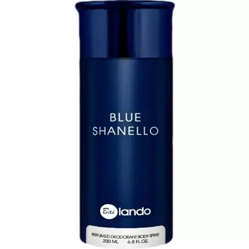 Spray Bailando Blue Shanello اسپری بدن مردانه بایلندو بلوشنلو 200 میلی لیتر