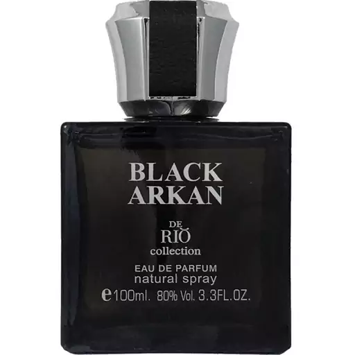 Rio Black Arkan ادکلن مردانه ریو کالکشن بلک ارکان 100 میل (مشابه بلک افغان)