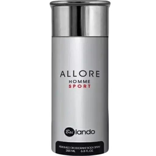 Spray Bailando Allure Homme Sport اسپری بدن مردانه بایلندو آلور هوم اسپرت 200 میلی لیتر