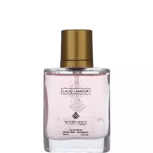 ادکلن عطر جیبی زنانه وودی سنس لامور Lamour حجم 30 میلی لیتر