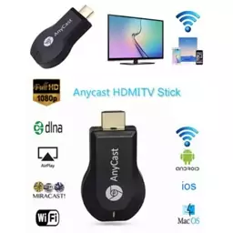 دانگل HDMI تصویری پروژکتور و تلویزیون Anycast M9 Plus