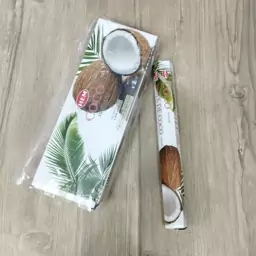 عود نارگیلی coconut شش ضلعی  مدل HEM بسته 20 عددی