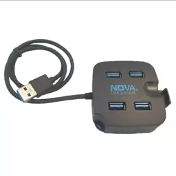 هاب 4 پورت NOVA مدل USB3    X790