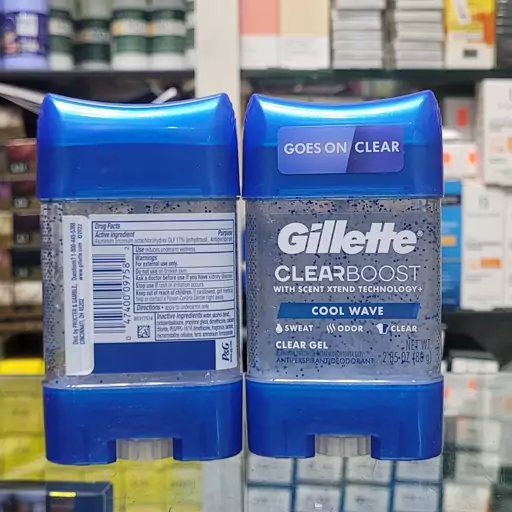 مام ضدتعریق ژله ای دانه دار ژیلت اصلی Gillette دولیبله