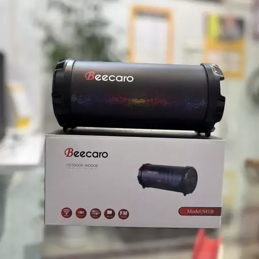 اسپیکر بلوتوث بیکارو beecaro S41B  مشکی