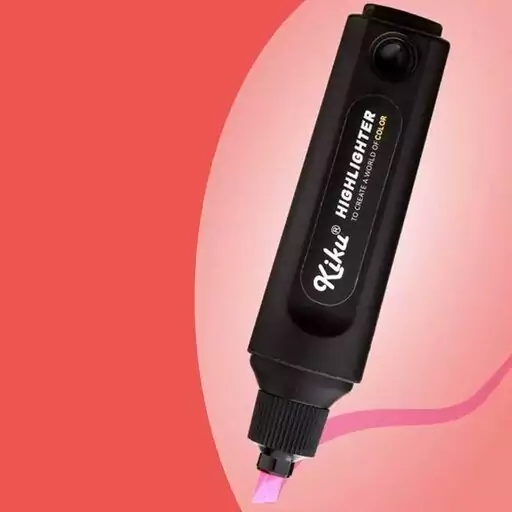 ماژیک علامت گذار کیکو (Kiku)، در شش رنگ، هایلایت، هایلایتر، علامتگذار، Highlighter