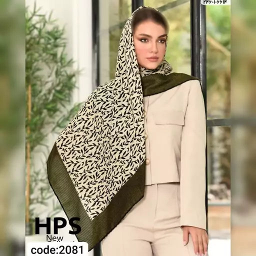 روسری پاییزه گرم برند hps کد 2081 خوش ایست در رنگبندی متنوع