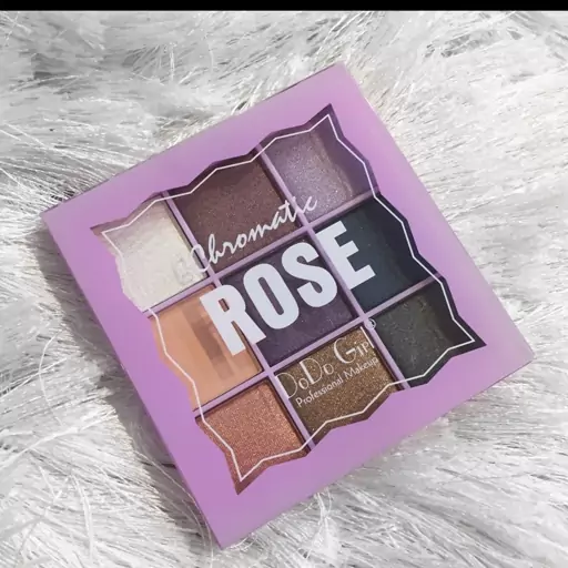 پالت سایه چشم و هایلایتر دودو گرل مدل ROSE شماره 04