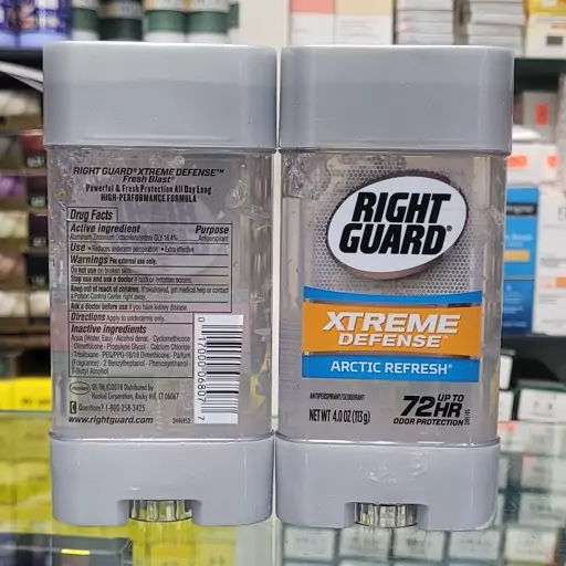 مام ژله ای دئودورانت ضد تعریق رایت گارد اکستریم دیفنس RIGHT GUARD