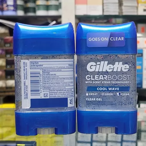 مام ضدتعریق ژله ای  دانه دار ژیلت اصلی Gillette دولیبله 