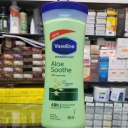 لوسیون بدن وازلین سبز Aloe Soothe