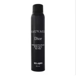 اسپری بدن مردانه اسکلاره مدل Sauvage Dior حجم 200 میلی لیتر