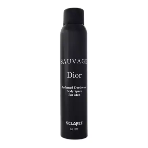 اسپری بدن مردانه اسکلاره مدل Sauvage Dior حجم 200 میلی لیتر