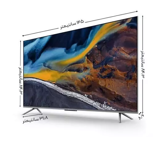 تلویزیون هوشمند شیائومی مدل Xiaomi Mi QLED TV Q2 65 L65M7 گلوبال (پس کرایه)