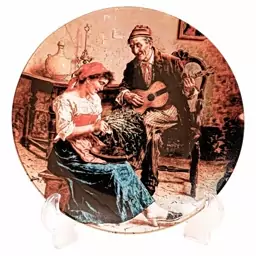 بشقاب دیوارکوب و دکوری و کادویی طرح 1766