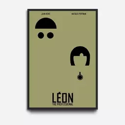 تابلوی فیلم leon the professional کد AM-013-002