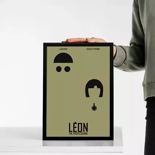 تابلوی فیلم leon the professional کد AM-013-002