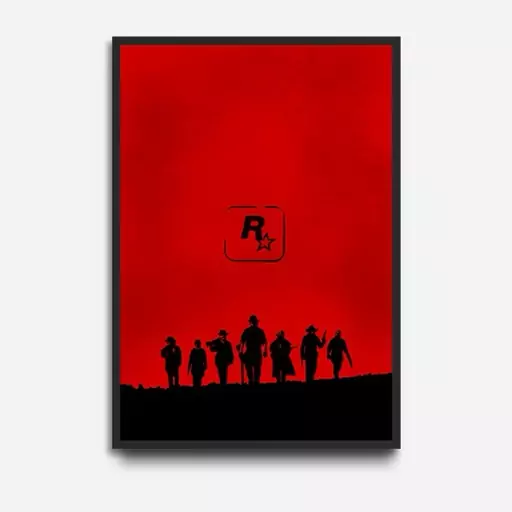 تابلوی گیمینگ Red Dead Redemption کد AM-01-001