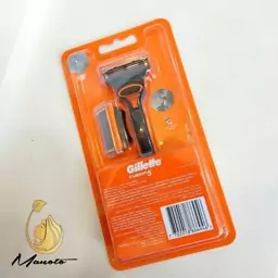 خود تراش ژیلت Gillette مدل Fusion 5 فیوژن 5 با یک تیغه یدک اورجینال