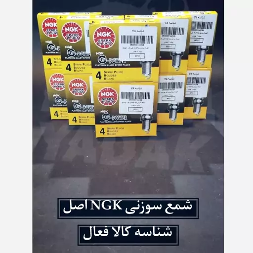 شمع سوزنی NGK اصل پایه کوتاه