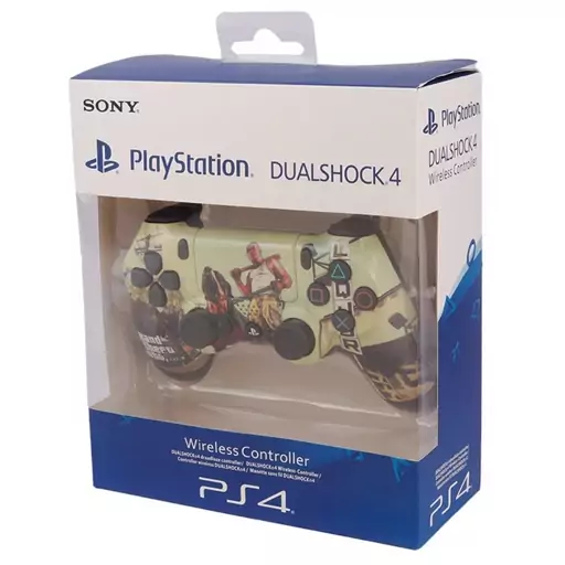 دسته بازی بی سیم سونی Dualshock 4 High Copy درجه یک طرح GTA V مناسب برای PS4