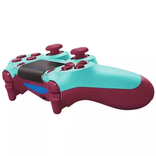 دسته بازی بی سیم سونی Dualshock 4 High Copy درجه یک طرح Blue Berry مناسب برای PS4