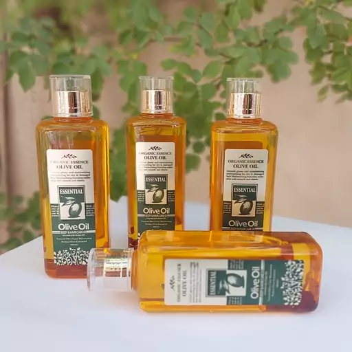 روغن  معطر مو و بدن زیتون ووکالی 200 میل روغن مو با گلبرگهای طبیعی