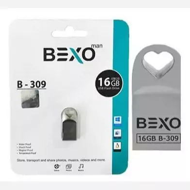 فلش مموری بکسو Bexo مدل B-309 ظرفیت 16 گیگابایت گارانتی مادام العمر آواتک