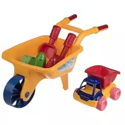 ست شن بازی زرین تویز مدل Super Wheelbarrows E11