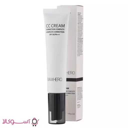 سی سی کرم مکس هیرو مدل cc cream وزن 45 گرم